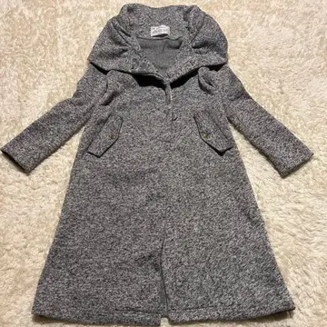 마리아 스텔라 maris stella 코트 속기모 그레이