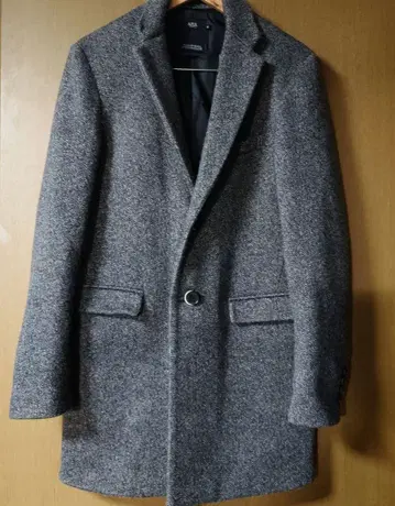 AZUL 헤링본 체스터 코트 M 사이즈 그레이