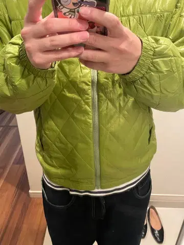 GERRY COSBY 퀼팅 다운 자켓