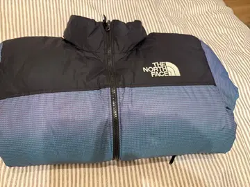 THE NORTH FACE 다운 자켓 블랙/블루 눕시