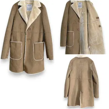 [ RODEO CROWNS ] 로데오 크라운 보아 무스탕 코트