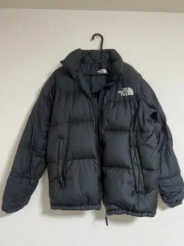 THE NORTH FACE 블랙 다운 자켓 XL