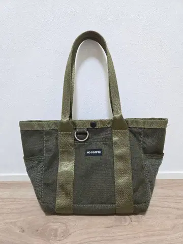 NO COFFEE / 미니 토트백 카키