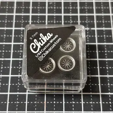 1/64 치카 휠 9.7mm BBS LM 건메탈