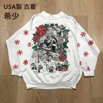 레어 USA제 Jean Kris 크리스마스 트레이닝복 사이즈 L 상당