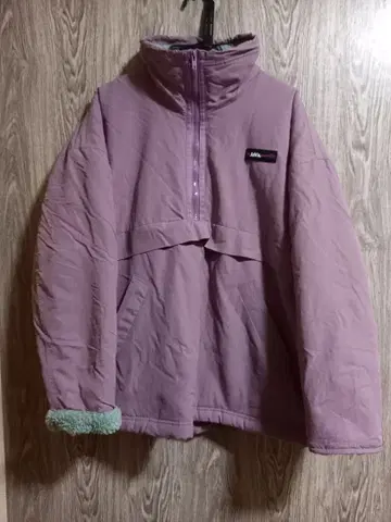 JaVa. 보라색 하프 지퍼 아우터