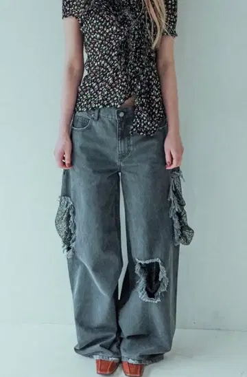 레이스 크러쉬 데님 igi