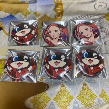 페르소나 5R 콘서트 캔뱃지 오쿠무라 하루 모르가나 묶음 판매