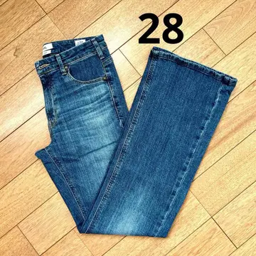 썸씽 LISA 플레어 데님 28