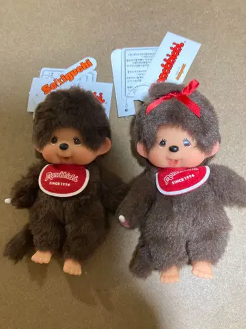 몬치치 키링 봉제 인형 볼체인 포함