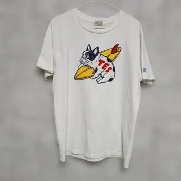 TES 프렌치 불독 티셔츠 M