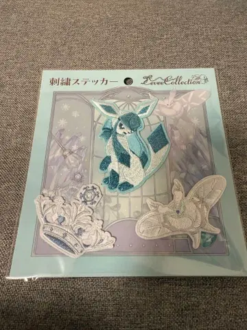 이브이 컬렉션 Eevee Collection 글레이시아 자수 스티커