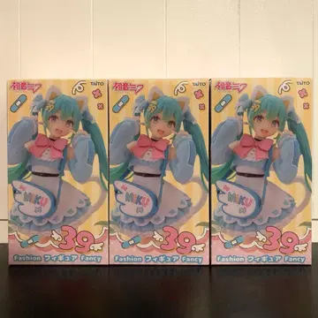 하츠네 미쿠 Fashion 피규어 Fancy 3개 세트