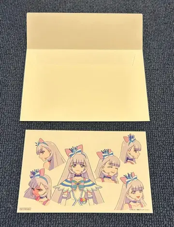 큐어냐미 특전 엽서 설정 자료집