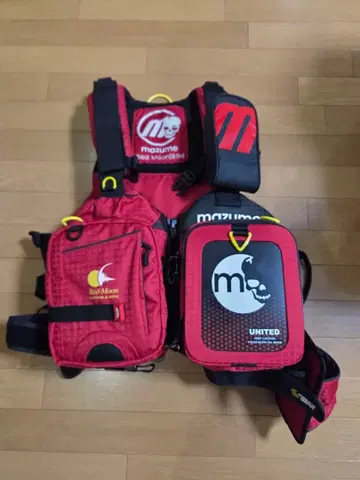 마즈메 레드문 구명 조끼 락쇼어 SP2 미사용 무료배송