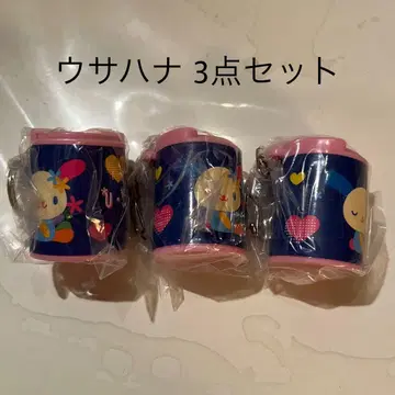 산리오 코인 실린더 2 우사하나 3종 세트