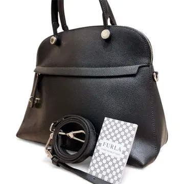 [ 새상품급 ] FURLA 파이퍼 핸드백 숄더백 2way 블랙