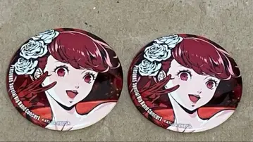 페르소나 5 콘서트 캔뱃지 요시자와 카스미 2개 세트