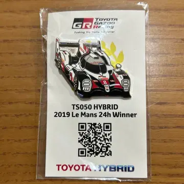[ 미개봉 ] TOYOTA GAZOO Racing 가즈 레이싱 핀 배지