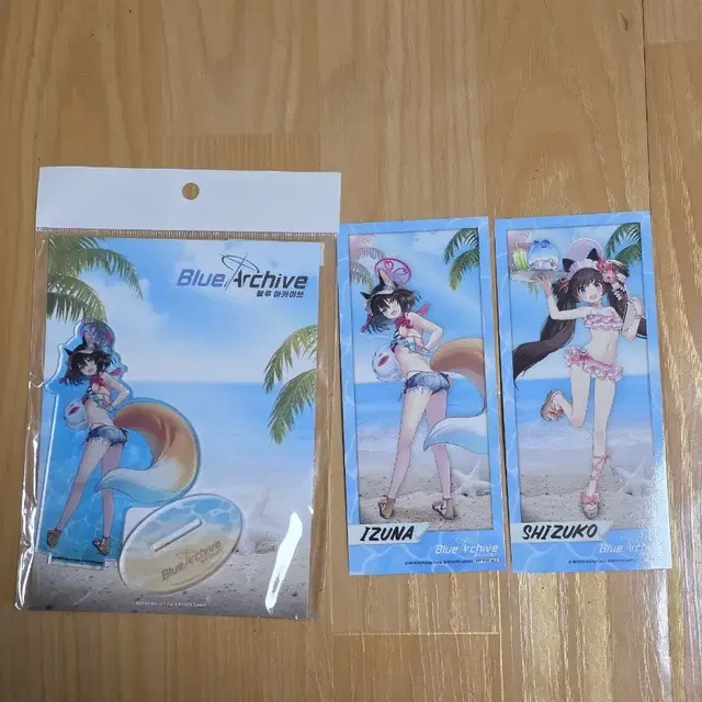 블루아카이브 여름 아크릴 스탠드