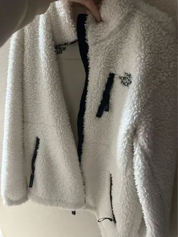 THE NORTH FACE 플리스 자켓 화이트