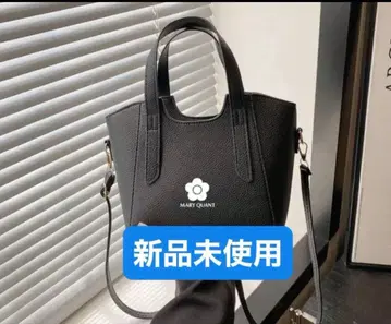 MARY QUANT 토트 숄더 블랙 미사용 새상품