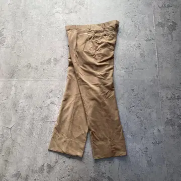 90s USA 구제 의류 벨로아 바디 베이지 컬러 팬츠