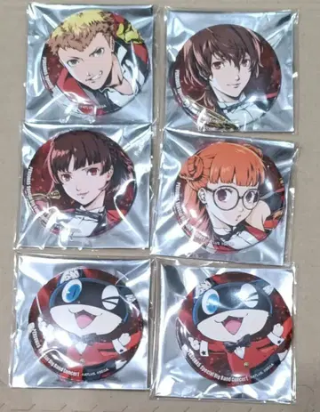 페르소나 5 로얄 콘서트 P5BB 캔뱃지 6개