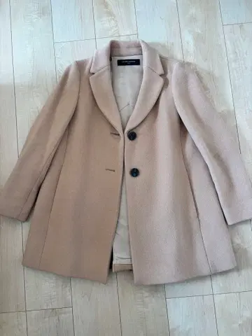 UNITED ARROWS 베이지 체스터 코트