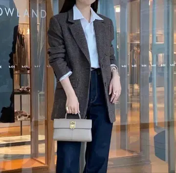 Ballsey 프렌치 울 트위드 테일러드 자켓