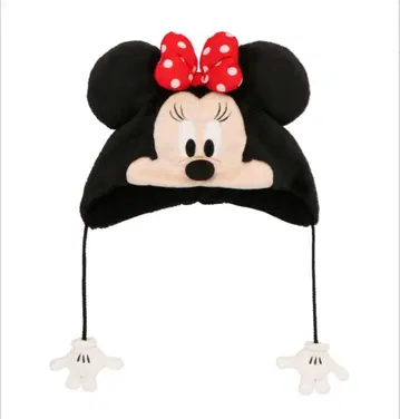 미니 마우스 플리스 모자