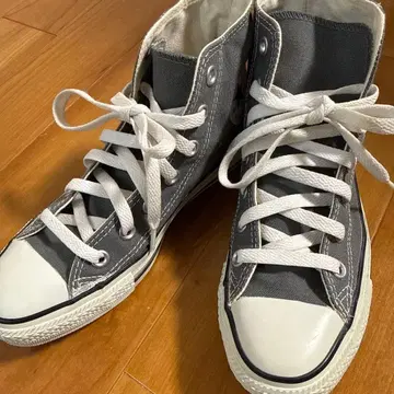 컨버스 올스타 하이컷 스니커즈 그레이 23cm