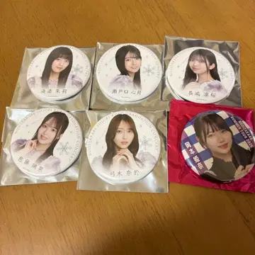 사카미치 시리즈 아이돌 캔뱃지 6개 세트