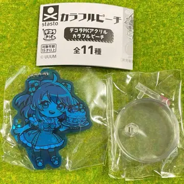 컬러풀 피치 데코라PIC 아크릴 3개 세트