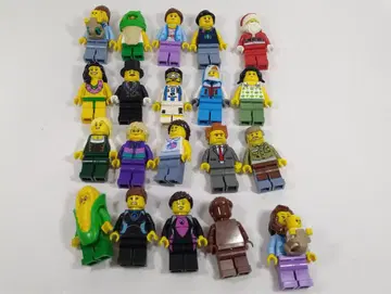 레고 미니 피규어 시티 20개 산타 인형옷 아기 정품 부품