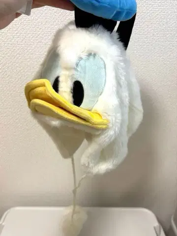 [레어] 디즈니 도널드 덕 팬캡 머플러캡 귀도리