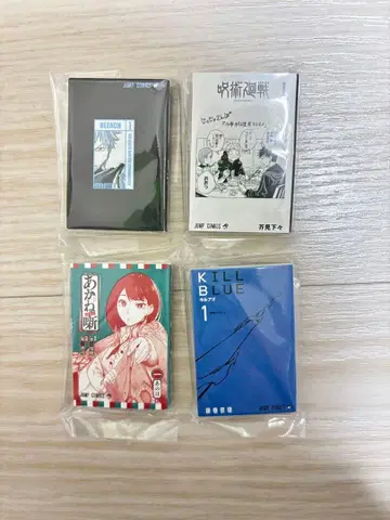 주간 소년 점프 점프 코믹스 컬렉션 03 가챠 콩책 4종 세트