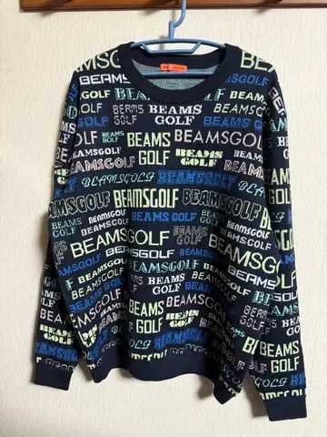 중고 새상품급 사이즈 L 빔즈 골프 니트 스웨터