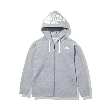 THE NORTH FACE 그레이 후드 부착 후드티