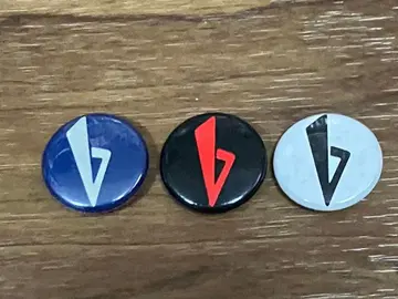 BOOM BOOM SATELLITES 캔뱃지 3개 라이징 선 분분