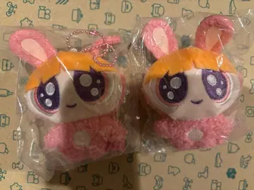 파워퍼프걸 봉제 인형 2체 세트