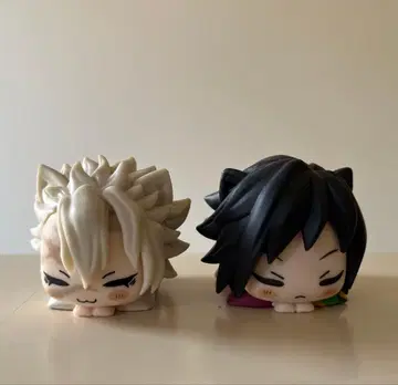 귀멸의 칼날 낮잠 피규어 시나즈가와 사네미 토미오카 기유