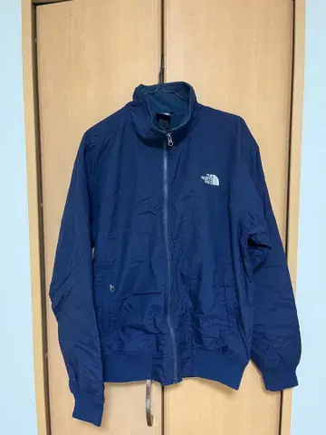 더 노스페이스 네이비 나일론 자켓 눕시 다운 자켓