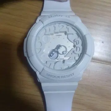CASIO 베이비-G 화이트 손목시계 BCA-131