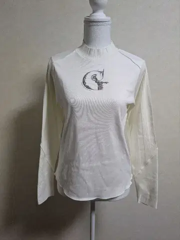 칼데 로고 긴팔 티셔츠