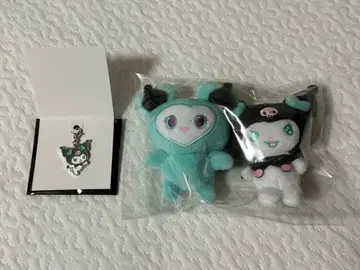 트와이스 산리오 미나 쿠로미 백참 키링 쿠로미