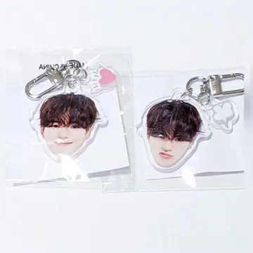 TREASURE PULSE ON 캡슐 토이 A 얼굴 아크릴 키링 재혁 1