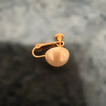 진주 후프 귀찌 골드