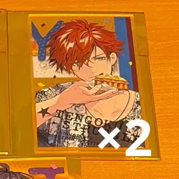 천극 스트러글  3주년 매트 아크릴 카드 무라카미 호나 2장 세트