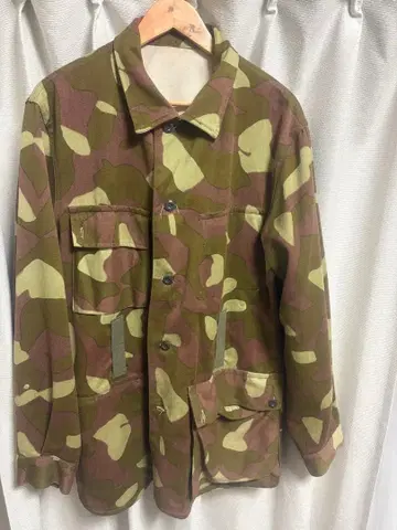 카모플라쥬 코튼 밀리터리 자켓 카모 무늬